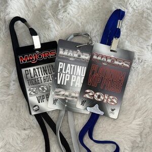 The Majors Platinum VIP Passes